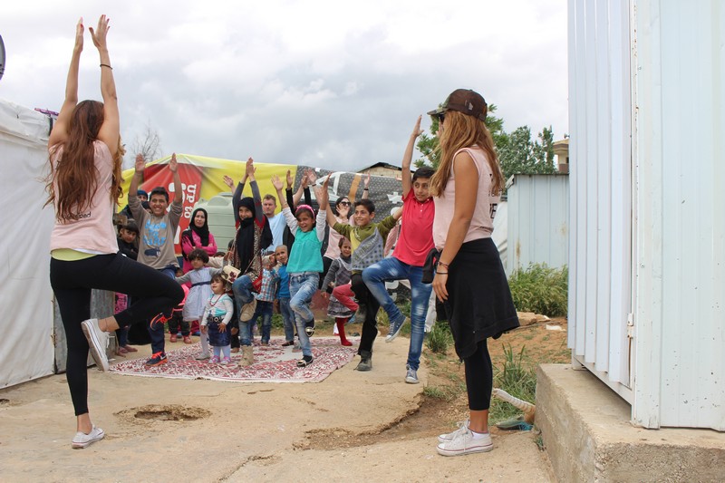 3al Autostrad; a Colorful rainbow Day When Yoga meets Humanity